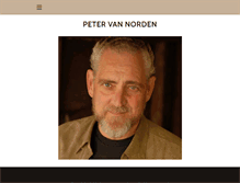 Tablet Screenshot of petervannorden.net